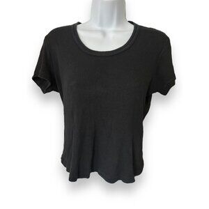 Vintage 90s Xhilaration Ribbed Cropped Shirt